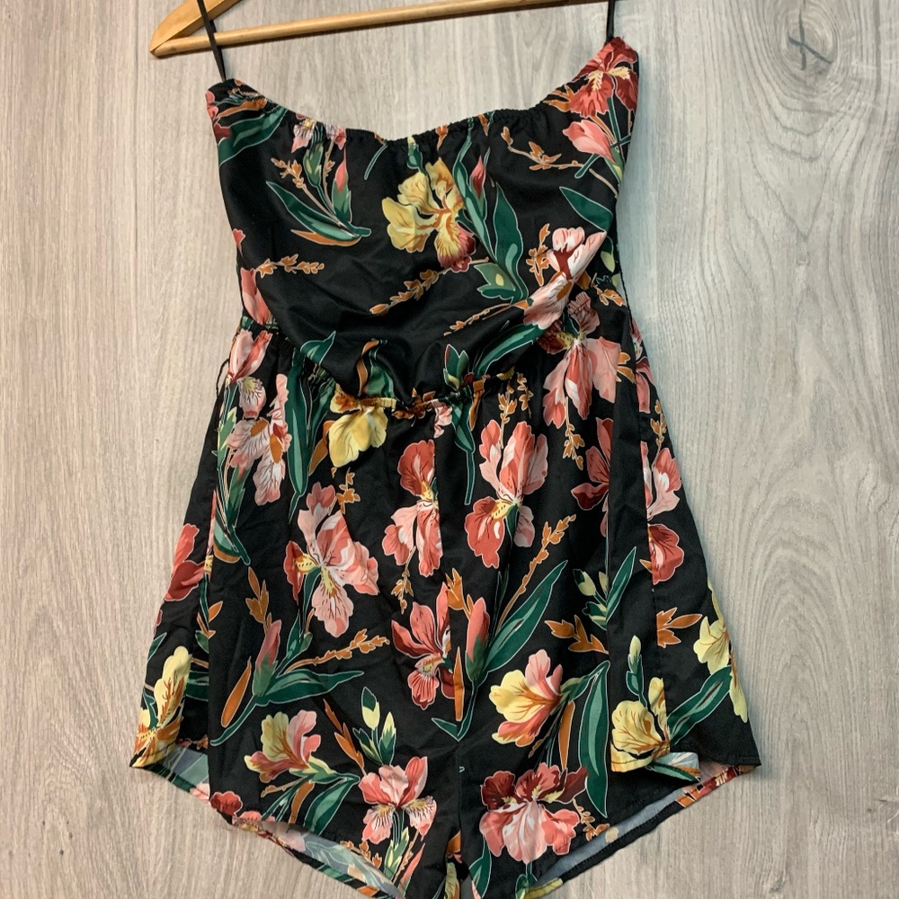 Shein Strapless Romper